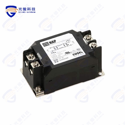 NAP-20-222《LINE FILTER 250VDC/VAC 20A CHAS》