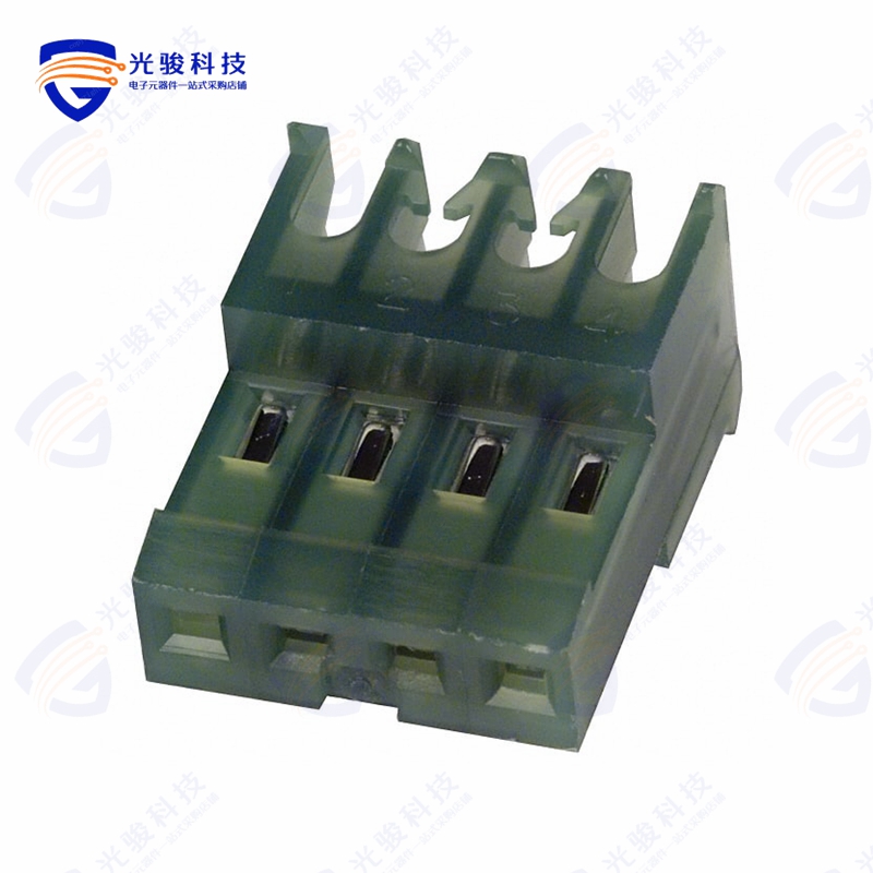 3-640623-4《CONN RCPT 4POS IDC 28AWG TIN》