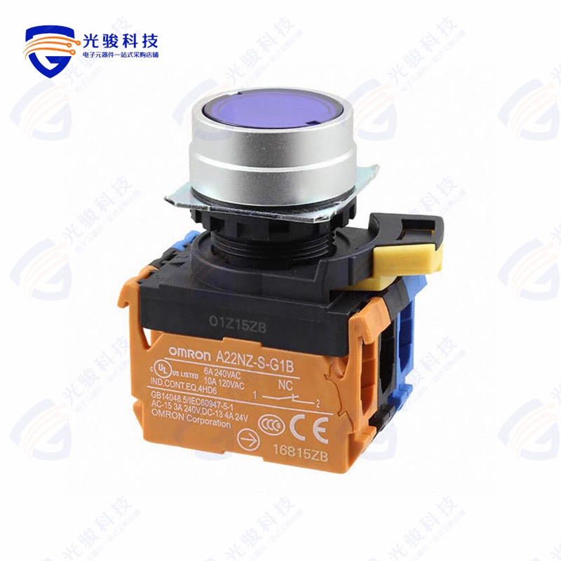 A22NL-BNA-TAA-G102-AD 《SWITCH PUSH DPST-NO/NC 10A 120V》