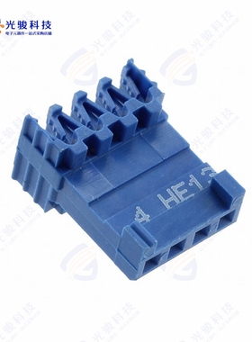 281709-4《CONN PLUG 4POS IDC 24AWG GOLD》