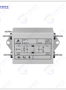 B84114D0000B110 滤波器LINE FILTER 250VAC/VDC 10A CHASS