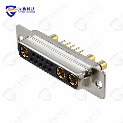 681M13W3203L001《CONN D-SUB RCPT 13P PNL MNT SLDR》