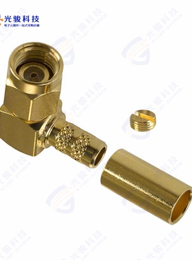 132122RP《CONN RPSMA PLUG R/A 50OHM SOLDER》