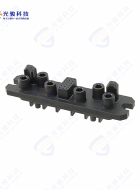 6651810-1《CONN RCPT HSG DRAWER 24POS BLK》