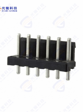 5-1123723-6《CONN HEADER VERT 6POS 3.96MM》