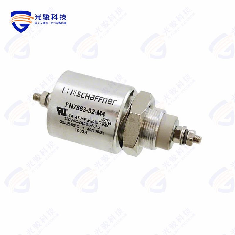FN7563-32-M4《CAP FEEDTHRU 0.47UF 650V AXIAL》