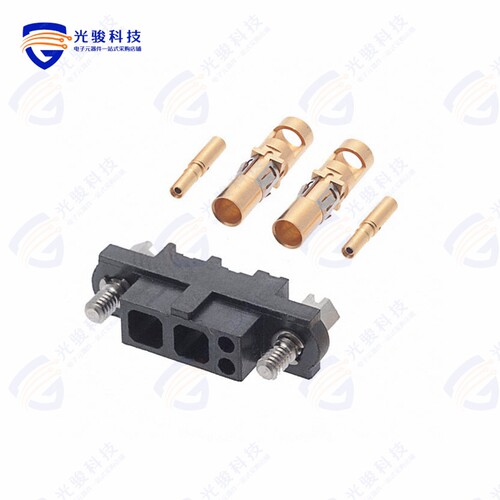 M80-4C10205F1-02-325-00-000《CONN+RCPT+4P+CRIMP+24-28AWG+GOL