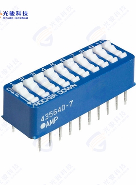 5435640-7 《SWITCH ROCKER DIP SPST 60MA 5V》