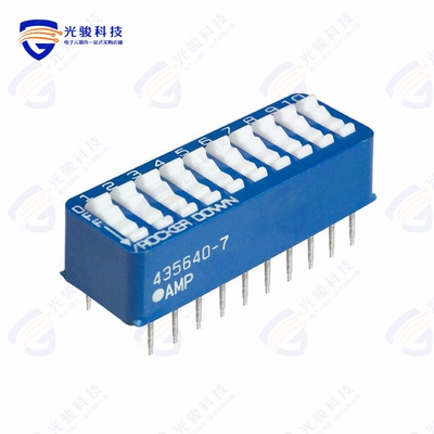 5435640-7 《SWITCH ROCKER DIP SPST 60MA 5V》