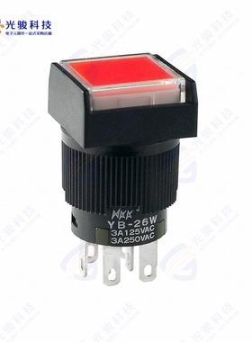 YB26WSKW01-5C-JC 《SWITCH PUSHBUTTON DPDT 3A 125V》