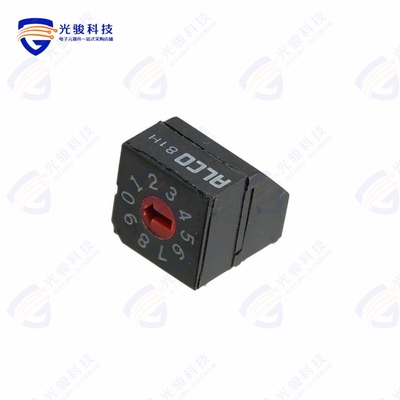 1825008-2 《SWITCH ROTARY DIP BCD 0.40VA 20V》