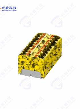 3273590《DISTRIBUTION BLOCK BLACK/YELLOW》