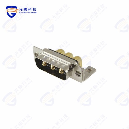 684S3W3103L461《CONN D-SUB PLUG 3POS R/A SLDR》