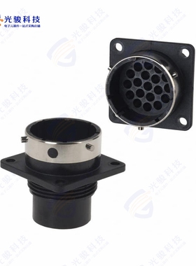 UTG01619P《CONN RCPT HSNG MALE 19POS PNL MT》