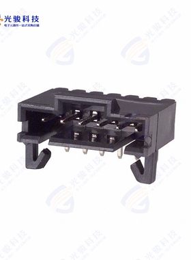 5-103672-5《CONN HEADER R/A 6POS 2.54MM》