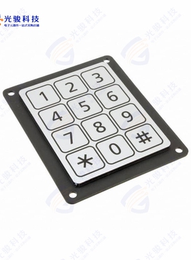 1068.1012.1110001 《SWITCH KEYPAD 12 KEY 0.02A 50V》