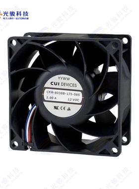 CFM-8025B-125-290《DC AXIAL FAN, 80 MM SQUARE, 25 M》