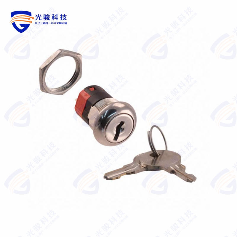 Y100AA2C203NQE 《SWITCH KEYLOCK 3POS SP3T 4A 125V》