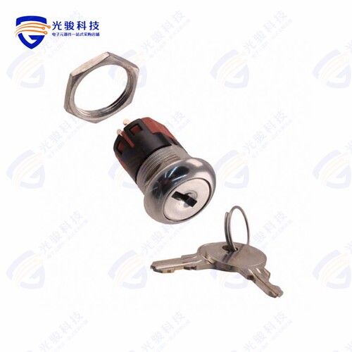 Y101132C201NQ 《SWITCH KEYLOCK 2POS SPDT 4A 125V》