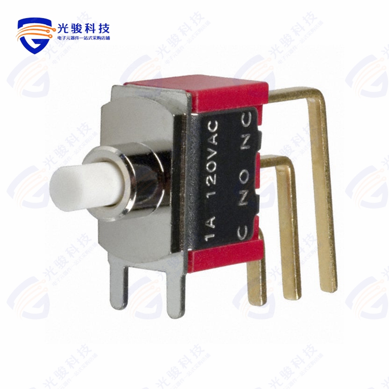 3MN-SP7-P1-B6-M7RE 《SWITCH PUSH SPDT 0.4VA 20V》