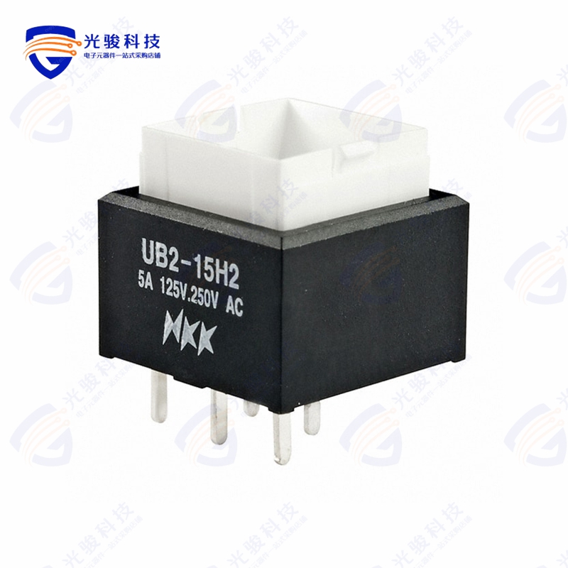 UB215SKW036F 《SWITCH PUSHBUTTON SPDT 5A 125V》
