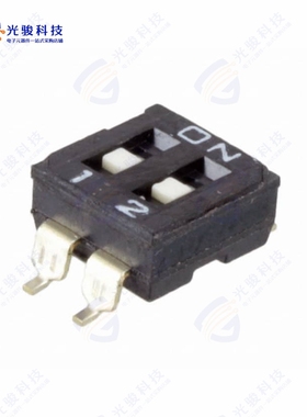 KAE02TGGT 《SWITCH SLIDE DIP SPST 25MA 24V》