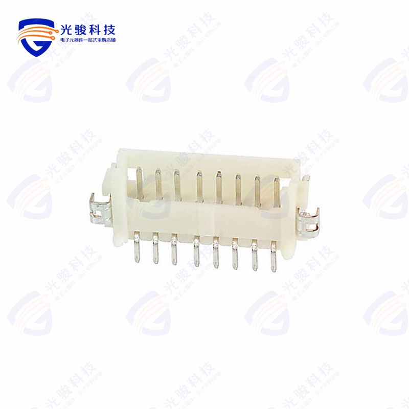 DF13-8P-1.25H(21)《CONN HEADER SMD R/A 8POS 1.25MM》