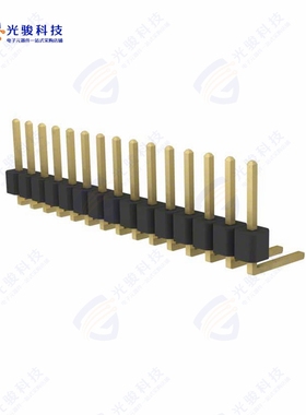 PRPC015SBBN-M71RC《CONN HEADER R/A 15POS 2.54MM》