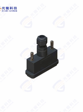 627-230-025-010《CONN BACKSHELL 25POS 180DEG BLK》