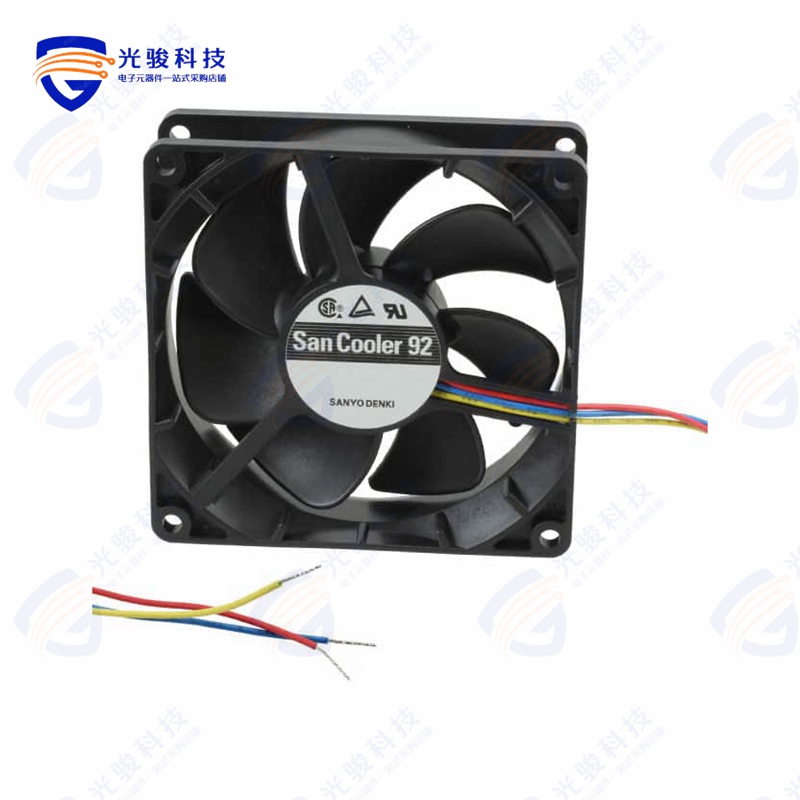 9A0924L4D011《FAN 92X25MM 24VDC RBLS LOCK》