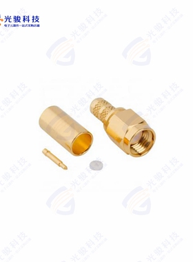 132443《CONN SMA PLUG STR 50OHM SOLDER》