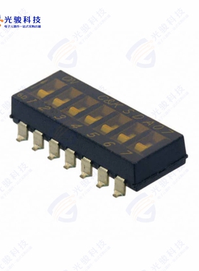 SDA07H0SB 《SWITCH SLIDE DIP SPST 25MA 24V》