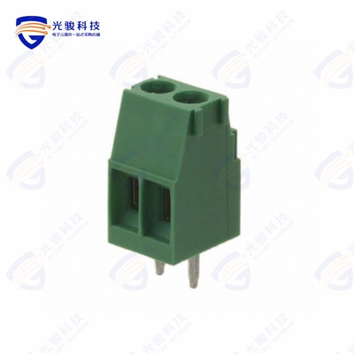 284391-2《TERM BLK 2POS SIDE ENT 3.5MM PCB》