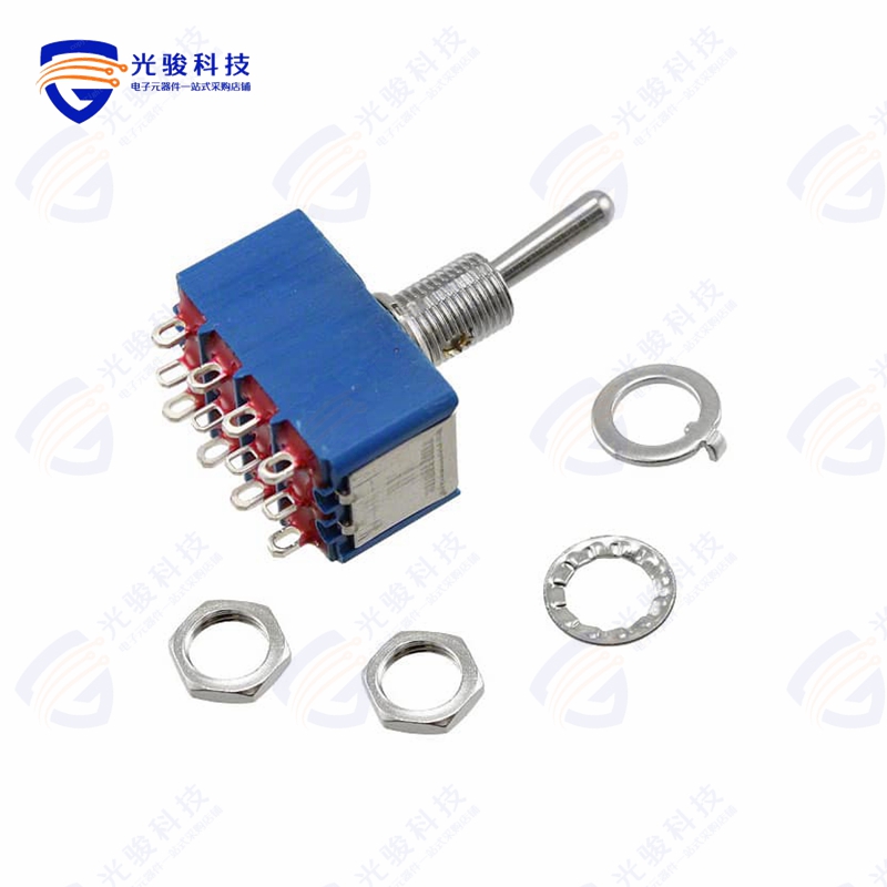 5666AB 《SWITCH TOGGLE 4PDT 6A 125V》