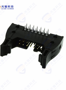 XG4A-1434《CONN HEADER R/A 14POS 2.54MM》