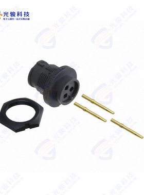 EN3P3FCX《CONN RCPT FMALE 3POS GOLD CRIMP》