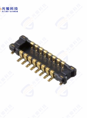 AXE616124《CONN HDR 16POS SMD GOLD》