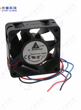 AFB0612EH-ABRR0《FAN AXIAL 60X25.4MM 12VDC WIRE》