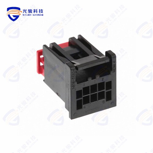 307001061《CONN FEMALE 6POS DUAL BLACK》