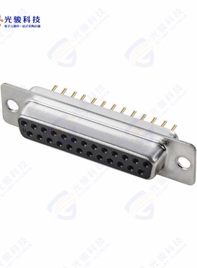 A-DF 25 PP/Z-BK《CONN D-SUB RCPT 25POS VERT SLDR》