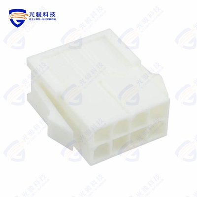 1586018-8《CONN PLUG HOUSING 8POS PANEL MT》