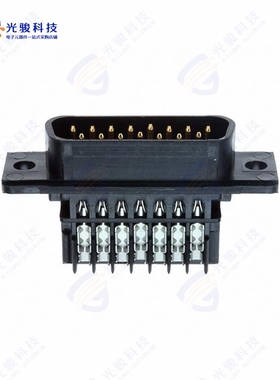 745207-7《CONN D-SUB PLUG 15POS IDC》
