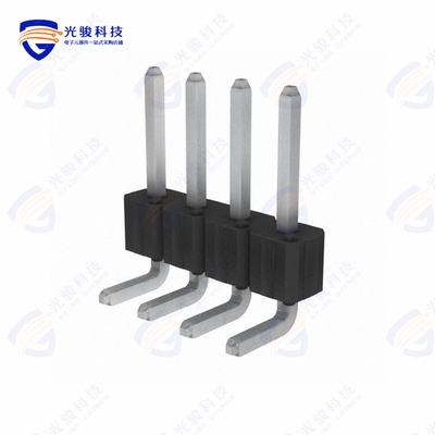 68015-404HLF《CONN HEADER R/A 4POS 2.54MM》