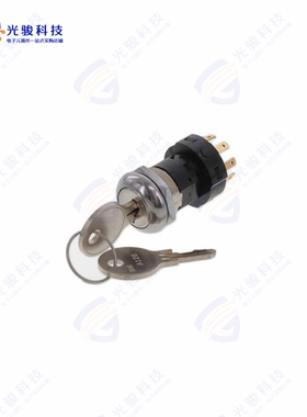 H200AA2F205NB 《SWITCH KEYLK 3POS DP3T 0.4VA 20V》
