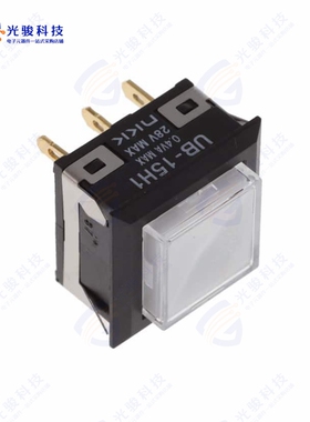 UB15KKG015F-JJ 《SWITCH PUSH SPDT 0.4VA 28V》