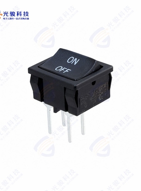 D602J12S206DQA 《SWITCH ROCKER DPST 10A 125V》