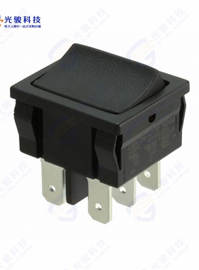 D201J12S205QA 《SWITCH ROCKER DPDT 4A 125V》