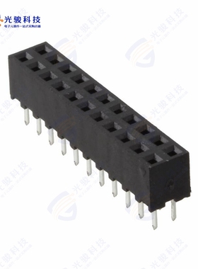 3-1734506-4《CONN RCPT 22POS 0.079 GOLD PCB》