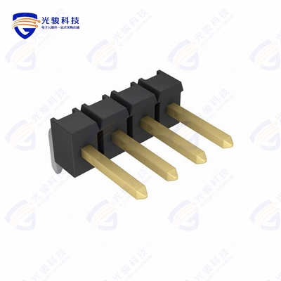 9-103765-0-04《CONN HEADER R/A 4POS 2.54MM》