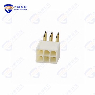 10131318-0611100LF《CONN HEADER R/A 6POS 4.2MM》